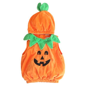 Unknown Brand Unisex Orange Pumpkin Costume size: 18-24 Months